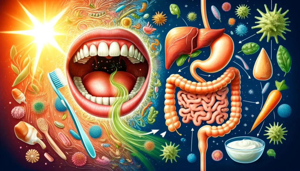 oral health and gut bacteria